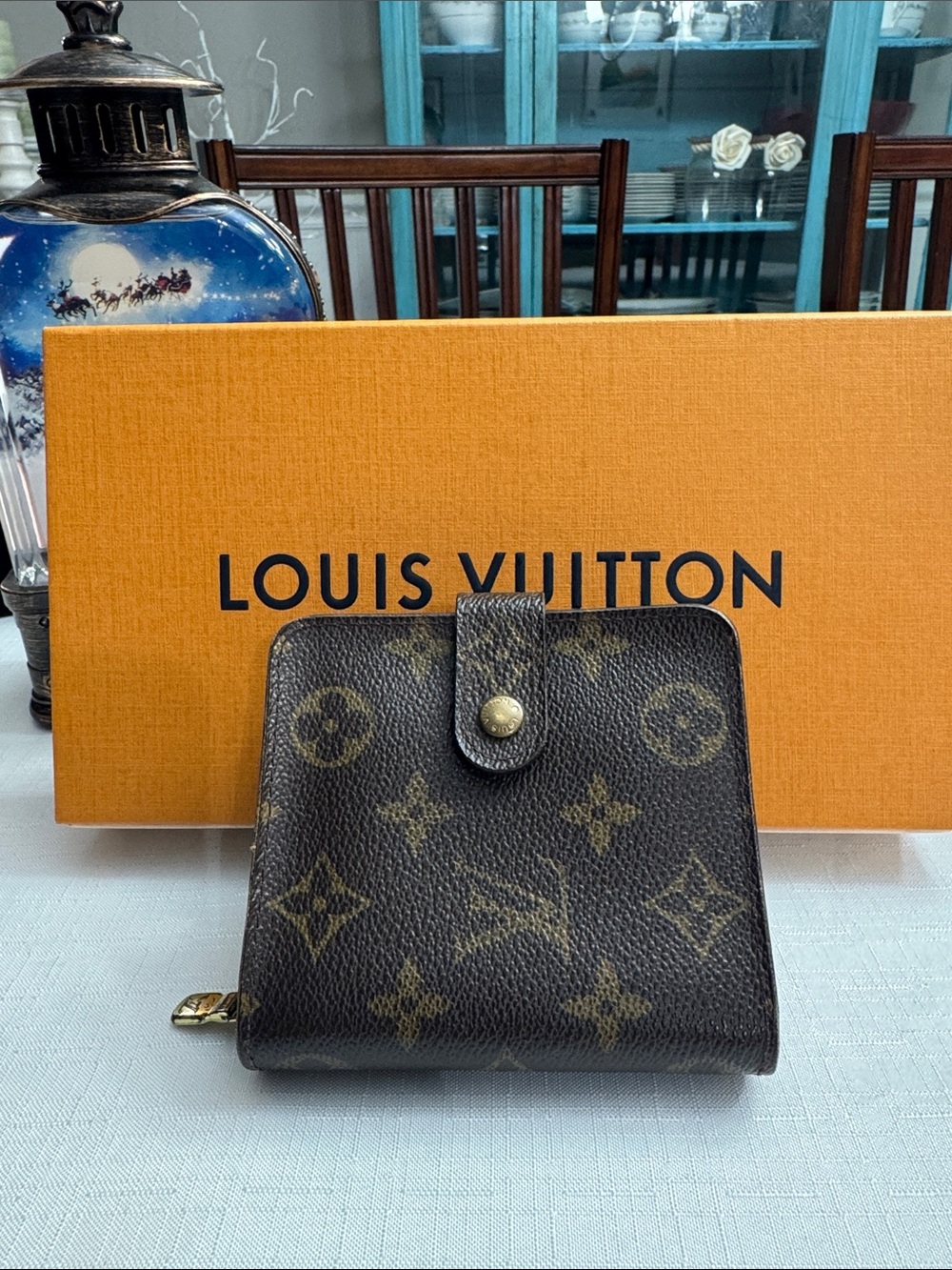 Louis Vuitton Compact Monogram Bifold Wallet